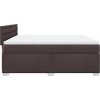 Box spring postel s matrací 180 x 200 cm textil [3288282] (Barva Tmavě šedá)