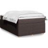 Box spring postel s matrací 120x200 cm textil [3285565] (Barva Krémová)