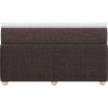 Box spring postel s matrací 120x200 cm textil [3285565] (Barva Krémová)
