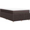Box spring postel s matrací 120x200 cm textil [3285565] (Barva Krémová)