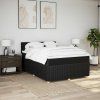 Box spring postel s matrací 140x190 cm textil [3287465] (Barva Světle šedá)