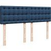 Box spring postel s matrací 140x190 cm textil [3287465] (Barva Světle šedá)