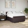 Box spring postel s matrací 140x190 cm textil [3287465] (Barva Světle šedá)