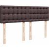 Box spring postel s matrací 140x190 cm textil [3289766] (Barva Tmavě šedá)