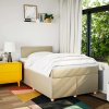 Box spring postel s matrací 120x190 cm textil [3288916] (Barva Taupe)