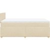 Box spring postel s matrací 120x190 cm textil [3288916] (Barva Taupe)