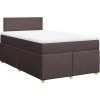 Box spring postel s matrací 120x190 cm textil [3288916] (Barva Taupe)