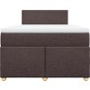 Box spring postel s matrací 120x190 cm textil [3288916] (Barva Taupe)