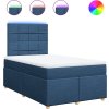 Box spring postel s matrací 120x190 cm textil [3293520] (Barva Tmavě šedá)