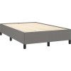 Box spring postel s matrací 120x190 cm textil [3270369] (Barva Světle šedá)