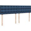 Box spring postel s matrací 200x200 cm textil [3286802] (Barva Tmavě šedá)