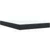 Box spring postel s matrací 160x200 cm samet [3290955] (Barva Tmavě šedá)