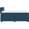 Box spring postel s matrací 160 x 200 cm samet [3288655] (Barva Tmavě šedá)