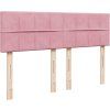 Box spring postel s matrací 160 x 200 cm samet [3288655] (Barva Tmavě šedá)