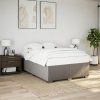 Box spring postel s matrací 160x200 cm textil [3285149] (Barva Krémová)