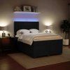 Box spring postel s matrací 160x200 cm samet [3293255] (Barva Tmavě šedá)