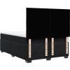 Box spring postel s matrací 160x200 cm samet [3293255] (Barva Tmavě šedá)