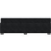 Box spring postel s matrací 160x200 cm samet [3285294] (Barva Tmavě šedá)