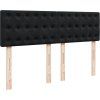 Box spring postel s matrací tmavě 140x200 cm samet [3286342] (Barva Světle šedá)