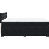 Box spring postel s matrací tmavě 140x200 cm samet [3286342] (Barva Světle šedá)