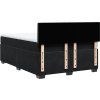 Box spring postel s matrací tmavě 140x200 cm samet [3286342] (Barva Světle šedá)