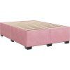 Box spring postel s matrací tmavě 140x200 cm samet [3286342] (Barva Světle šedá)