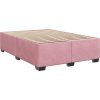 Box spring postel s matrací 140x200 cm samet [3285289] (Barva Černá)