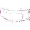 Box spring postel s matrací 140x200 cm samet [3285289] (Barva Černá)