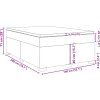 Box spring postel s matrací 140x200 cm samet [3285289] (Barva Černá)