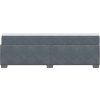 Box spring postel s matrací 140x200 cm samet [3285289] (Barva Černá)