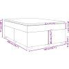 Box spring postel s matrací 140x200 cm samet [3285289] (Barva Černá)