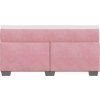 Box spring postel s matrací 140x200 cm samet [3285289] (Barva Černá)