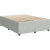 Box spring postel s matrací 140x200 cm samet [3292354] (Barva Černá)