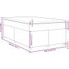 Box spring postel s matrací 120x200 cm textil [3285369] (Barva Tmavě hnědá)