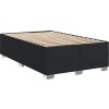 Box spring postel s matrací 120x200 cm umělá kůže [3290716] (Barva Černá)