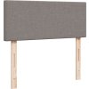 Box spring postel s matrací 120x200 cm textil [3286643] (Barva Tmavě hnědá)