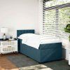 Box spring postel s matrací 90x200 cm samet [3286211] (Barva Tmavě šedá)