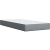Box spring postel s matrací 90x200 cm textil [3287346] (Barva Světle šedá)