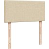 Box spring postel s matrací 90x200 cm textil [3286560] (Barva Taupe)