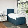 Box spring postel s matrací 90x200 cm samet [3294550] (Barva Světle šedá)