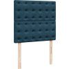 Box spring postel s matrací 90x200 cm samet [3294550] (Barva Světle šedá)