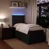 Box spring postel s matrací 90x200 cm samet [3294550] (Barva Světle šedá)