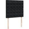Box spring postel s matrací 90x200 cm samet [3294550] (Barva Světle šedá)