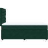 Box spring postel s matrací 90x200 cm samet [3294550] (Barva Světle šedá)