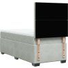 Box spring postel s matrací 90x200 cm samet [3293126] (Barva Modrá)