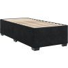 Box spring postel s matrací 90x200 cm samet [3293126] (Barva Modrá)