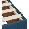 Box spring postel s matrací tmavě 90x200 cm samet [3292240] (Barva Černá)
