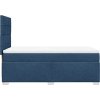 Box spring postel s matrací 90x200 cm textil [3290372] (Barva Tmavě šedá)