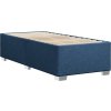 Box spring postel s matrací 90x200 cm textil [3285765] (Barva Tmavě šedá)