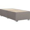 Box spring postel s matrací 90x200 cm textil [3285765] (Barva Tmavě šedá)